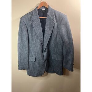 Pendleton Wool Blend Gray Blazer - Mens‎ 42